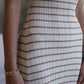 Molly Ribbed sweater Midi Dress