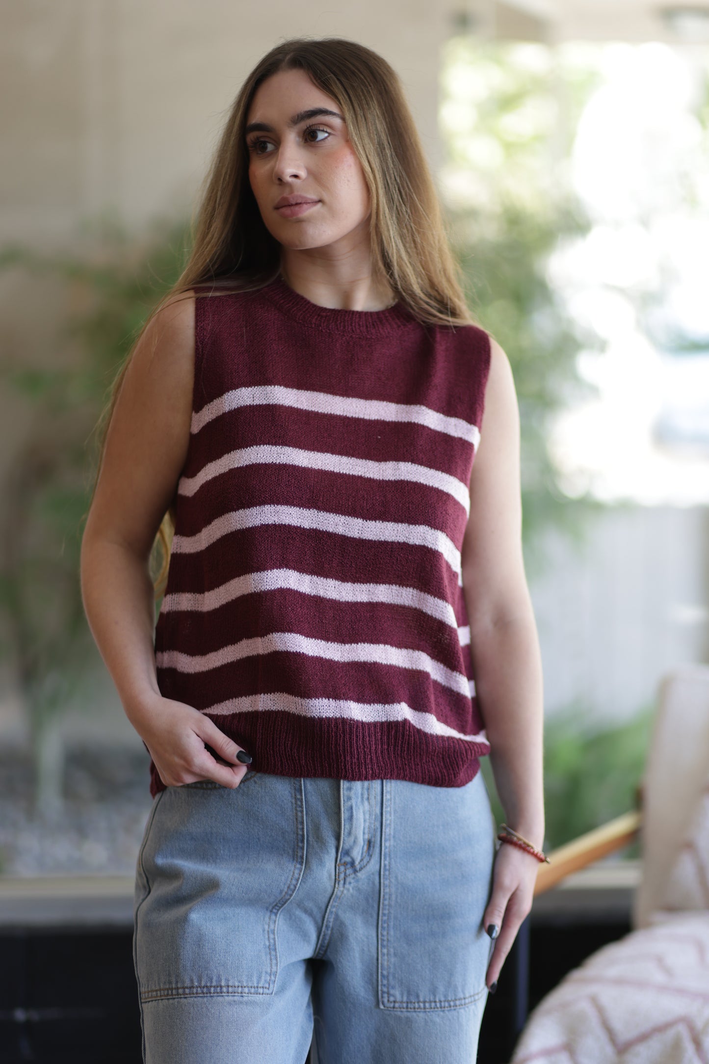 Addie Sleeveless Sweater