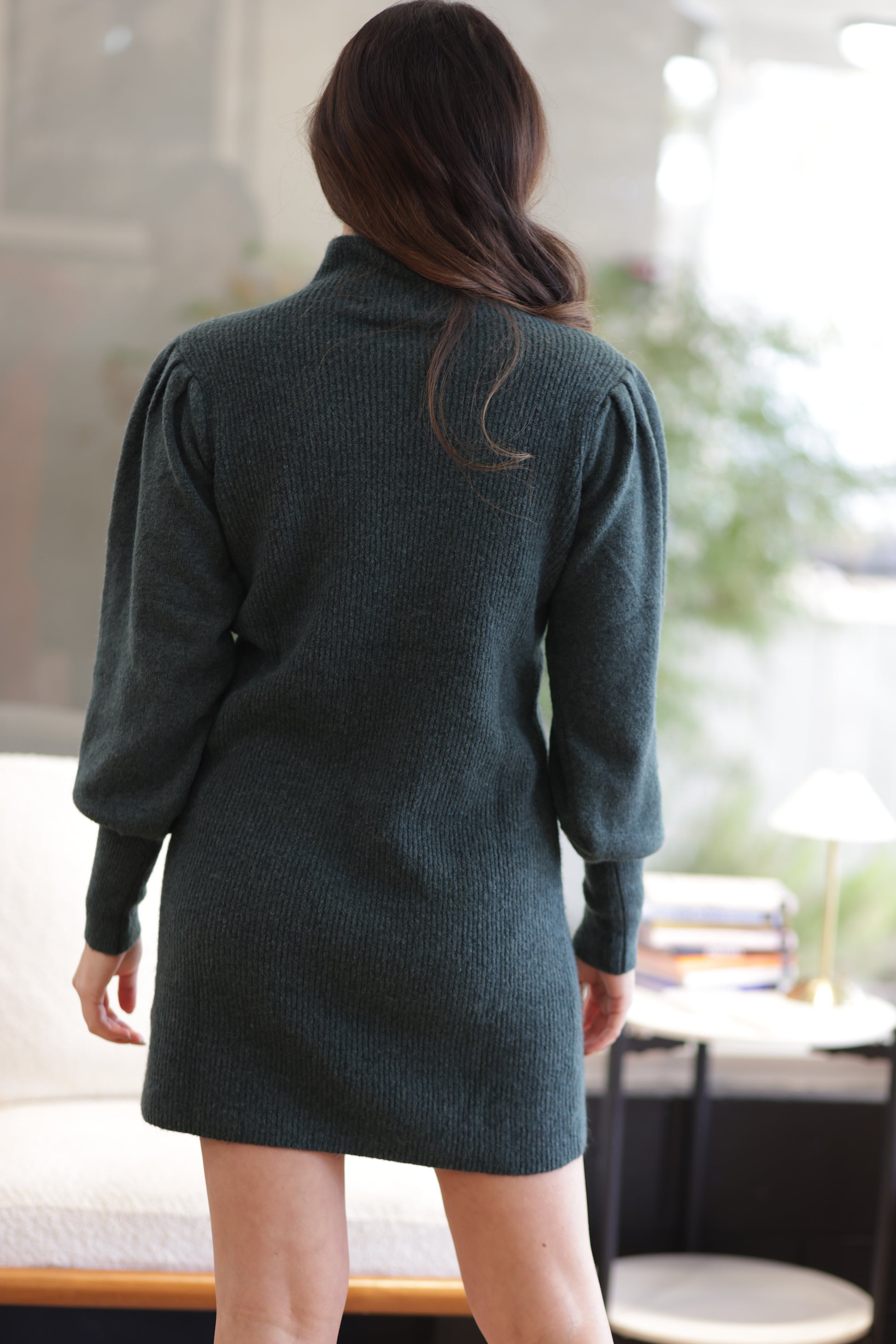 Luna Sweater Dress - More Colors! Medium / Charcoal Luna Sweater Dress - More Colors! Medium / Charcoal