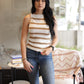 Tessa Sweater Tank - Latte