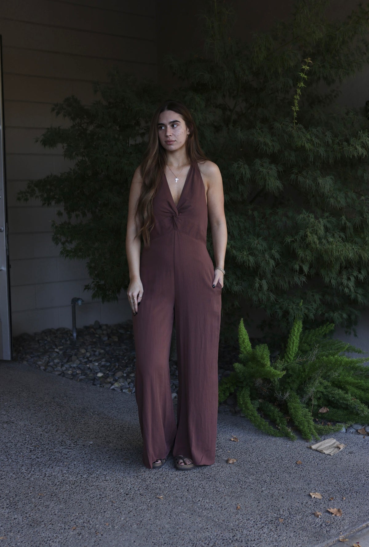 Loren Wide Leg Jumpsuit