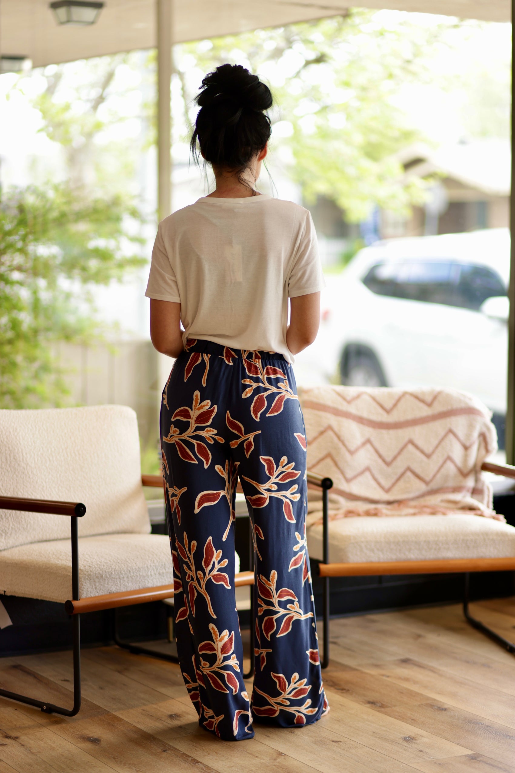 Kacie Print Pants