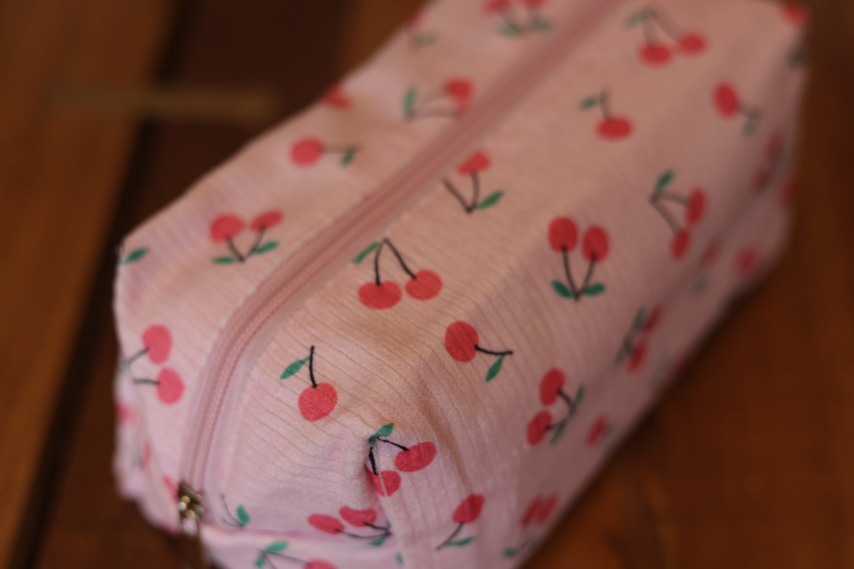 Cherry Makeup Bag