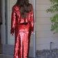 Aria Sequin Long Sleeve Top - More Colors!