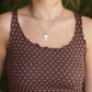 Keeley Polka Dot Crop Top