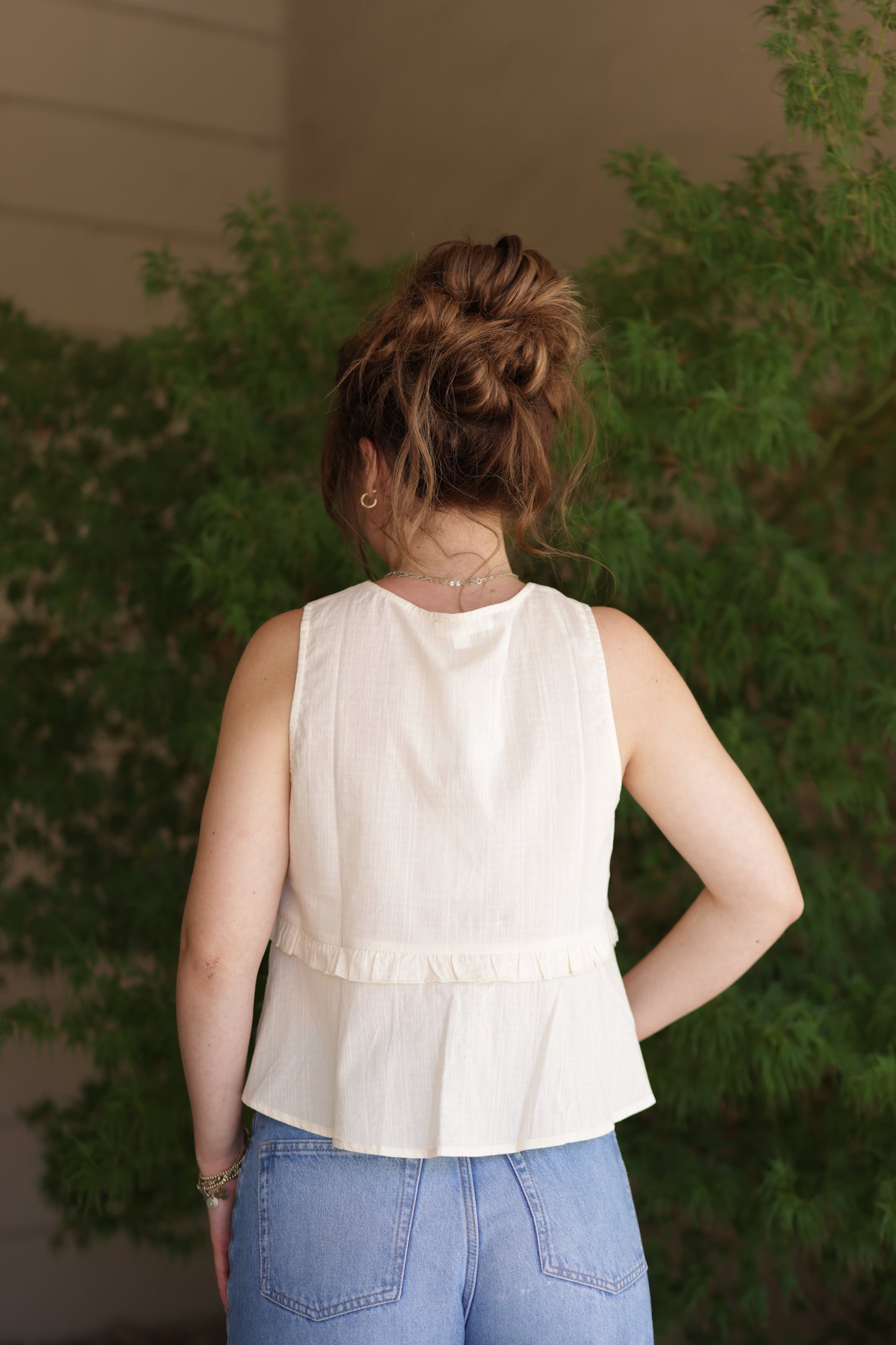 Clarity Lace Sleeveless Top