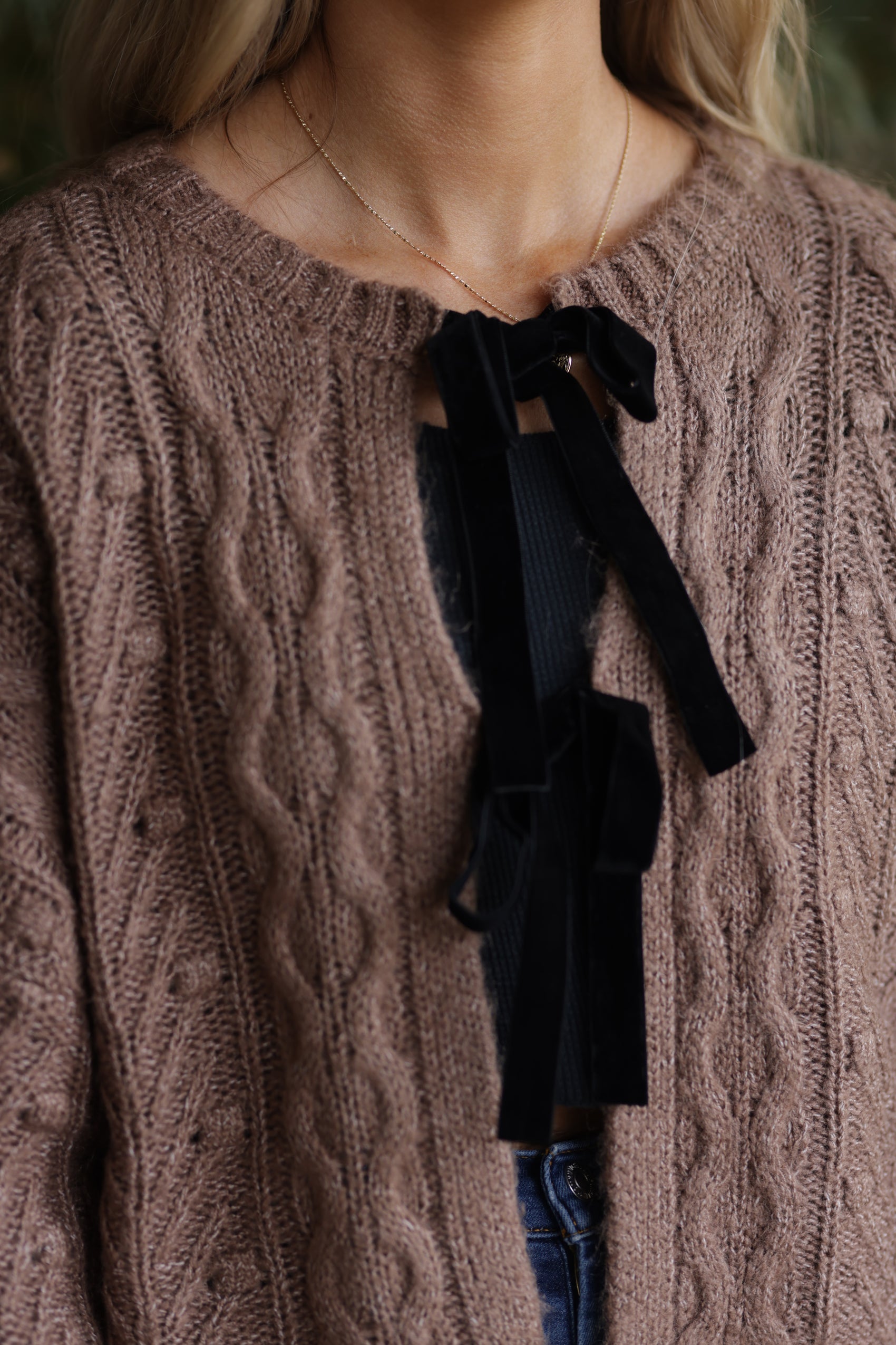 Kaya Front Tie Sweater