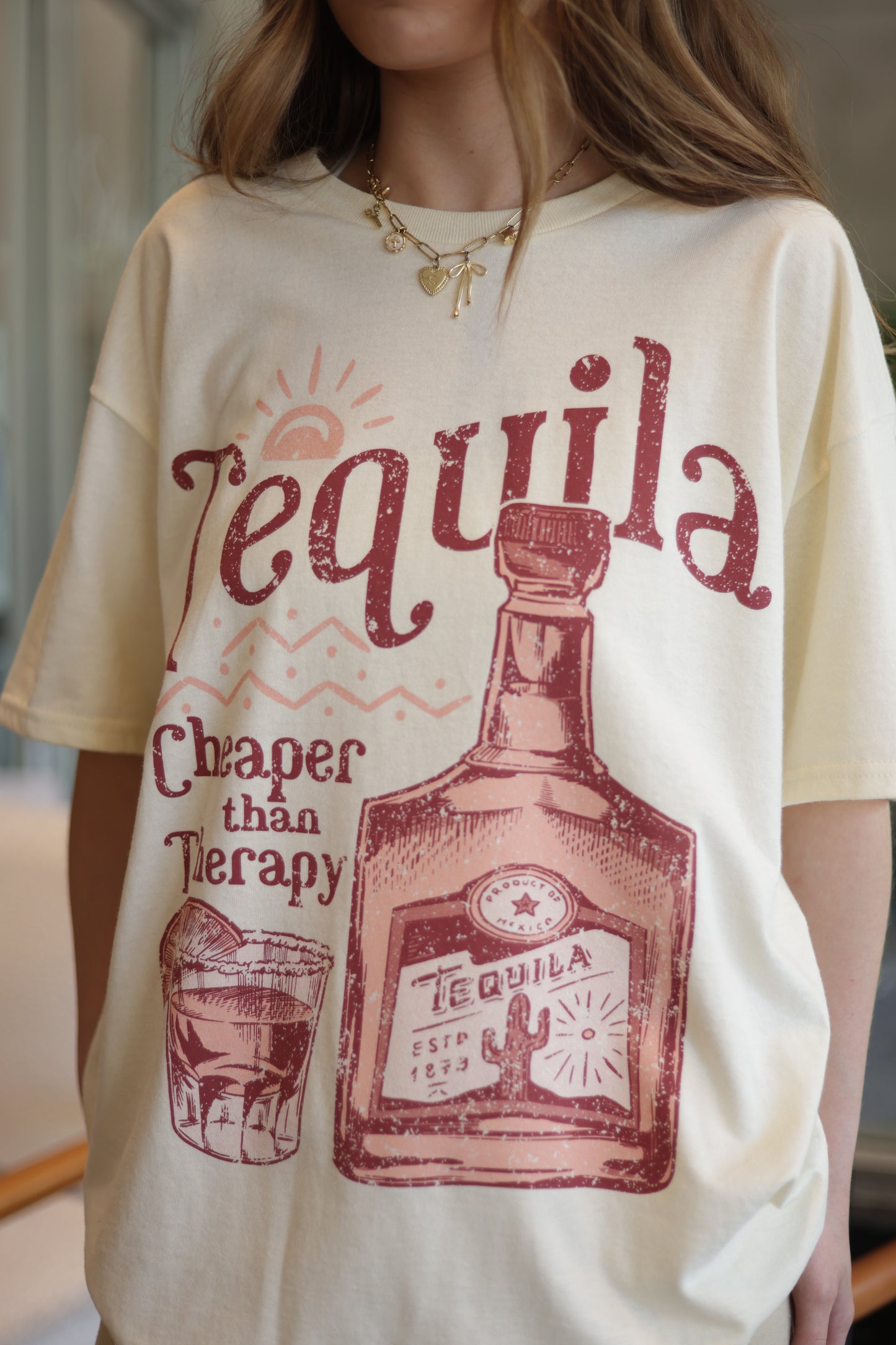 Tropical Tequila Oversized Tee