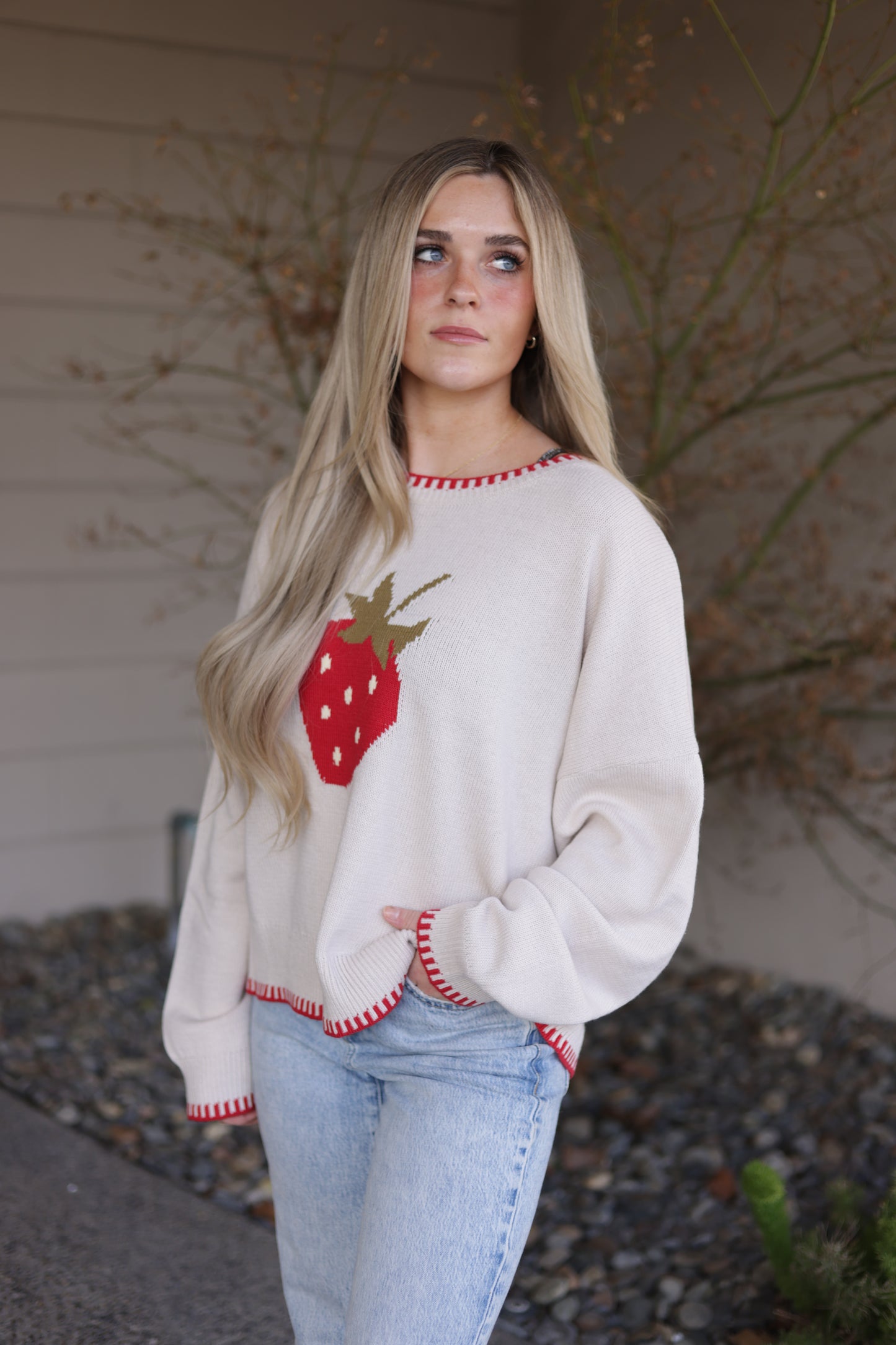Strawberry Sweater