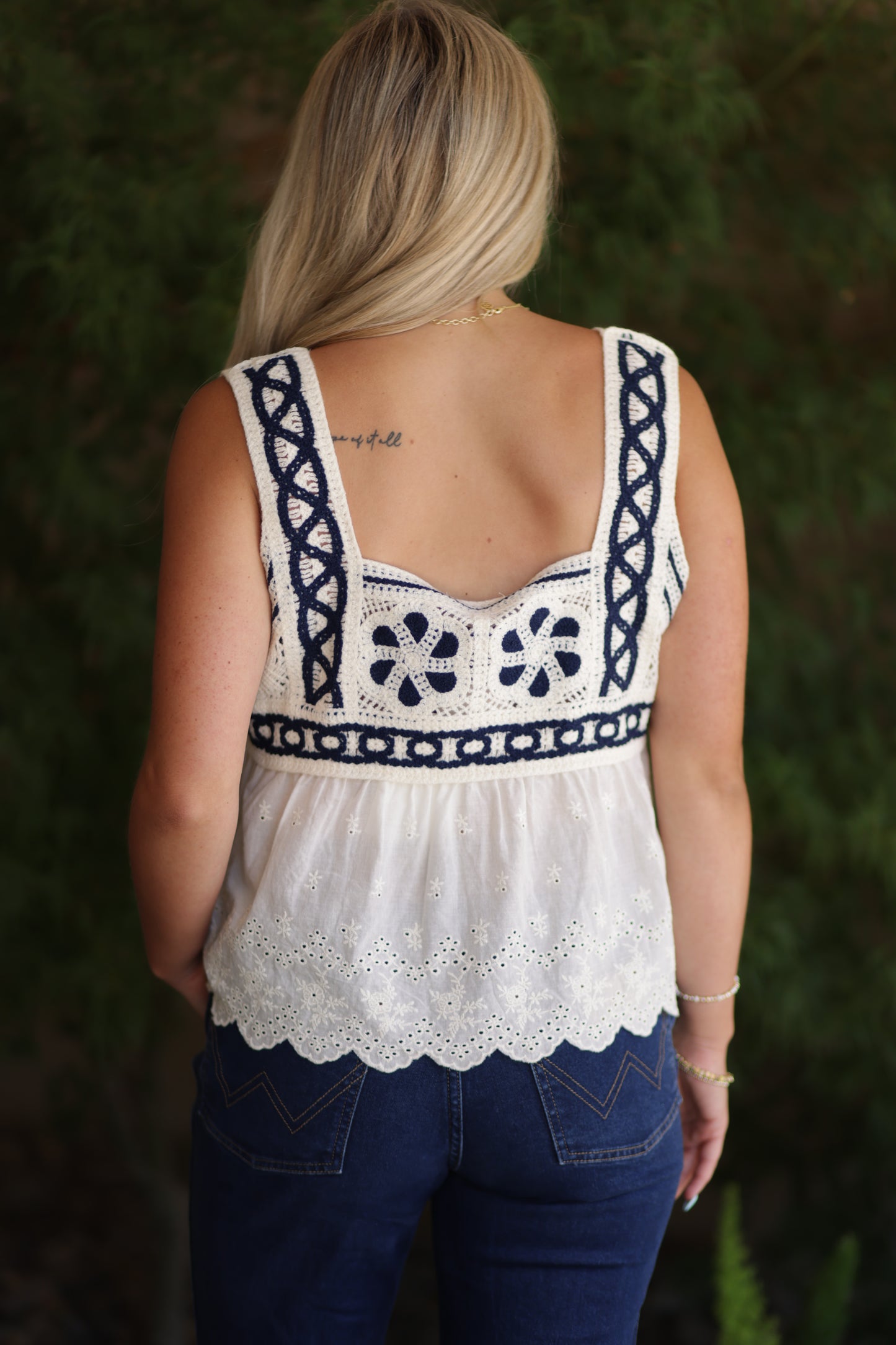 Marci Crochet Cami