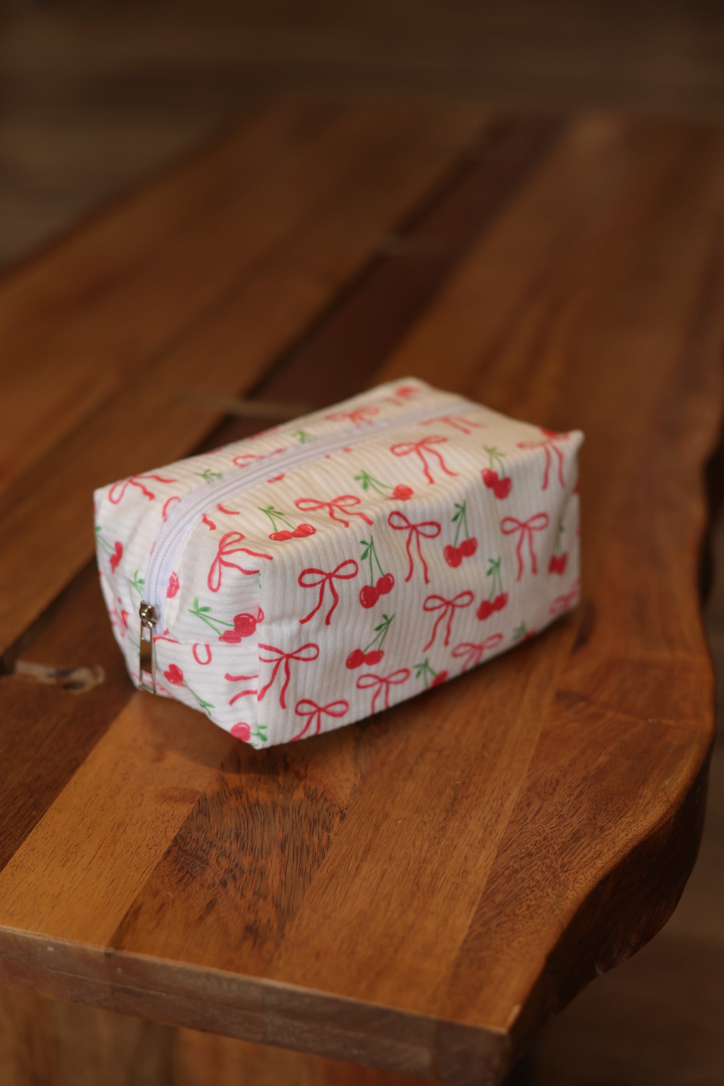 Cherry Makeup Bag