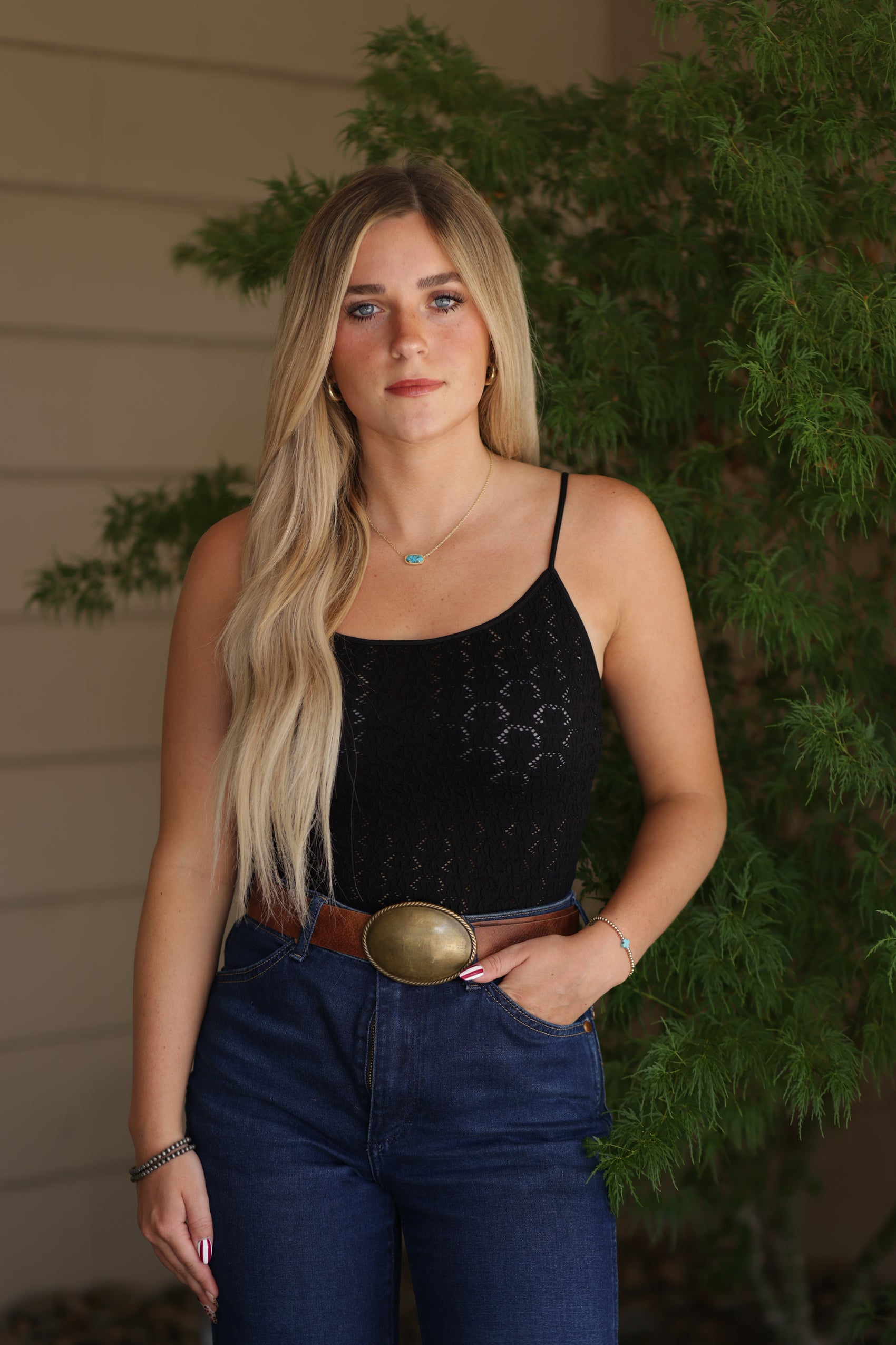 Anabella Floral Lace Bodysuit