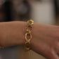 Adriel Bold Chain Bracelet- 18k Gold, non tarnish