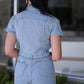 Denim Romper