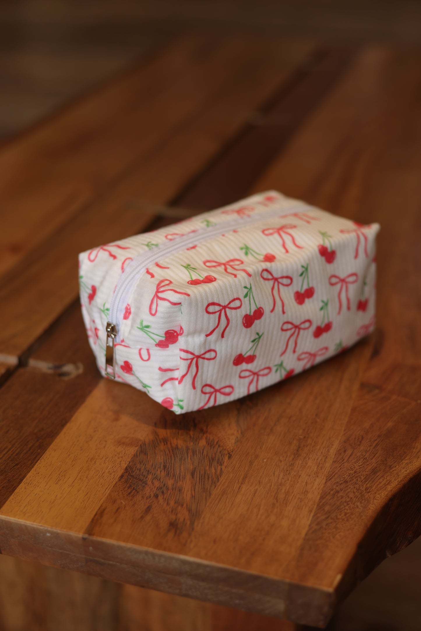 Cherry Makeup Bag
