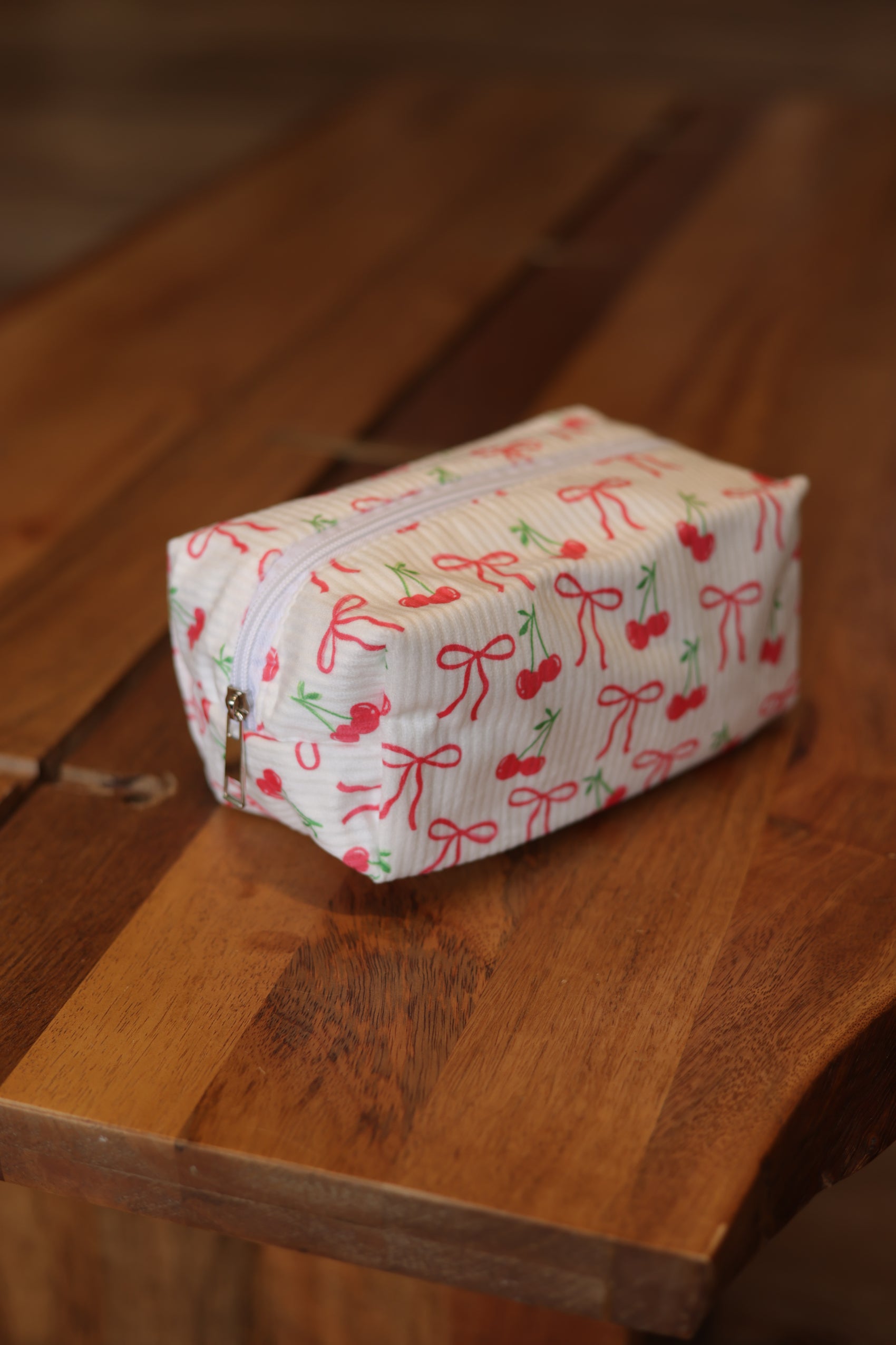 Cherry Makeup Bag