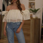 Blanche Ruffle top- More Colors!