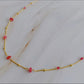 Dainty Precious Stone Bead Necklace - More Colors!