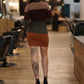 Camilla Color Block Mini Sweater Dress