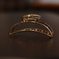 Geometric Gold Claw Clips