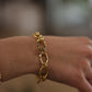 Adriel Bold Chain Bracelet- 18k Gold, non tarnish