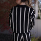 Carolina Stripped Sweater Shorts