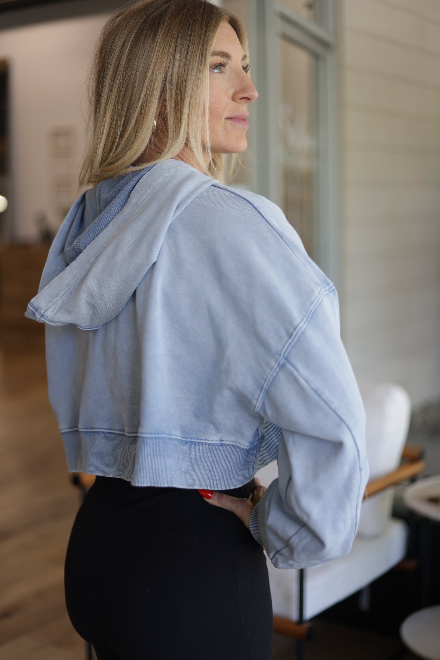 Danika Cropped Hoodie