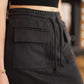 Black Cargo Skirt