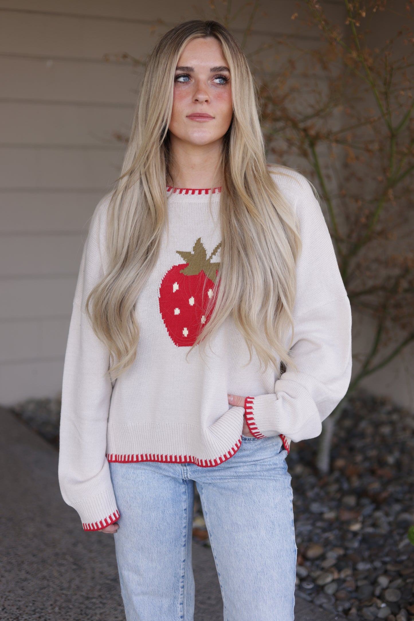 Strawberry Sweater