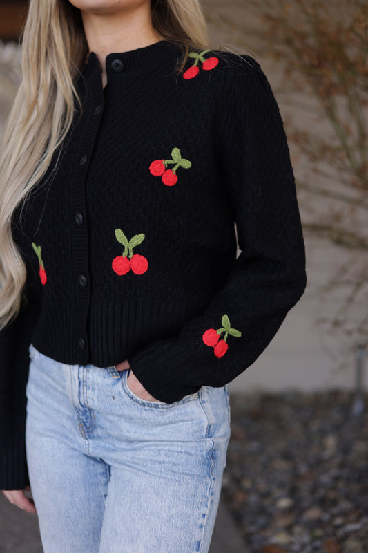 Cherry Cardigan
