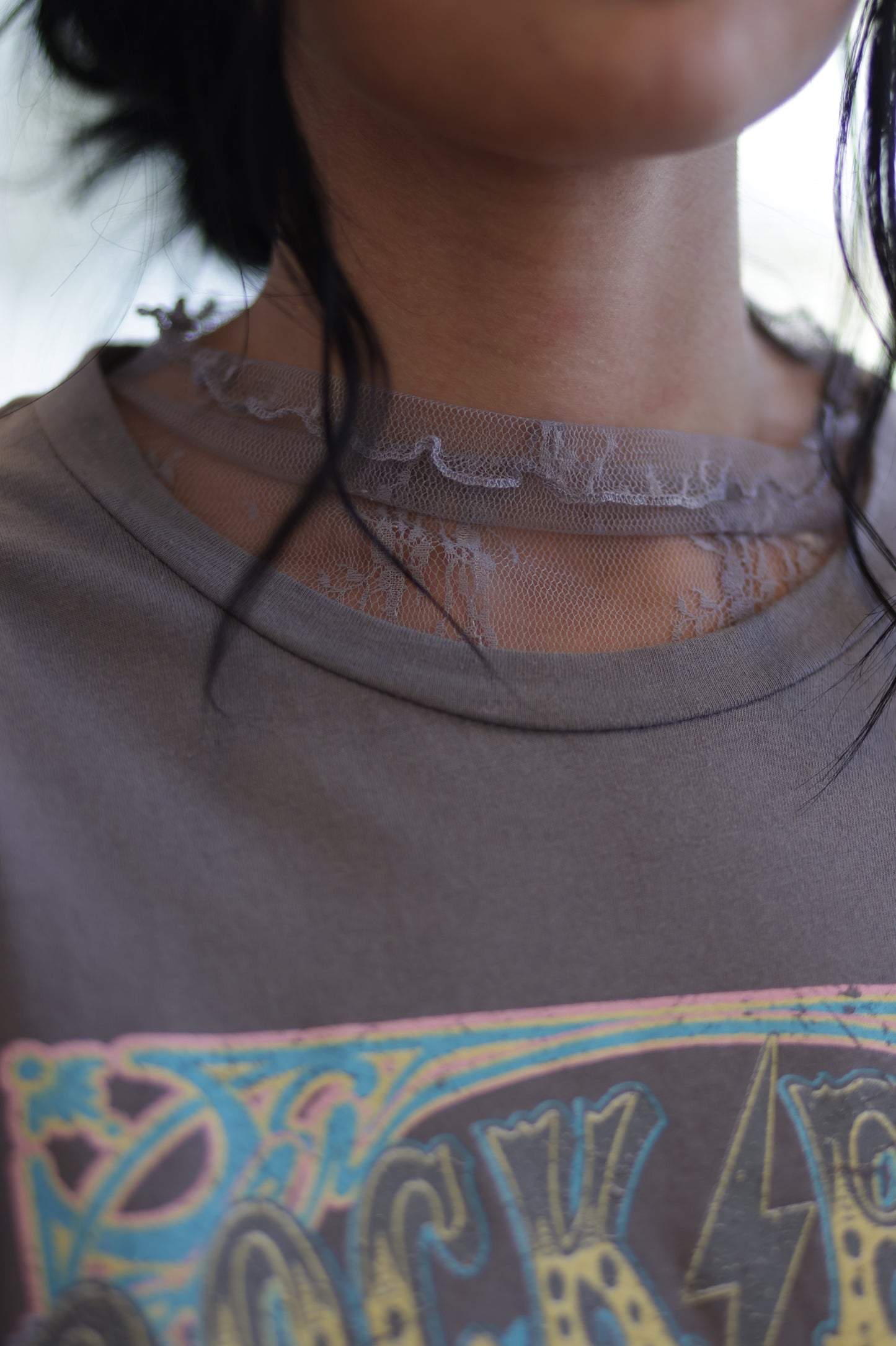 Brianna Long Sleeve Sheer Lace Mesh Top - More Colors!