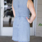 Jeane Ribbon Denim Dress