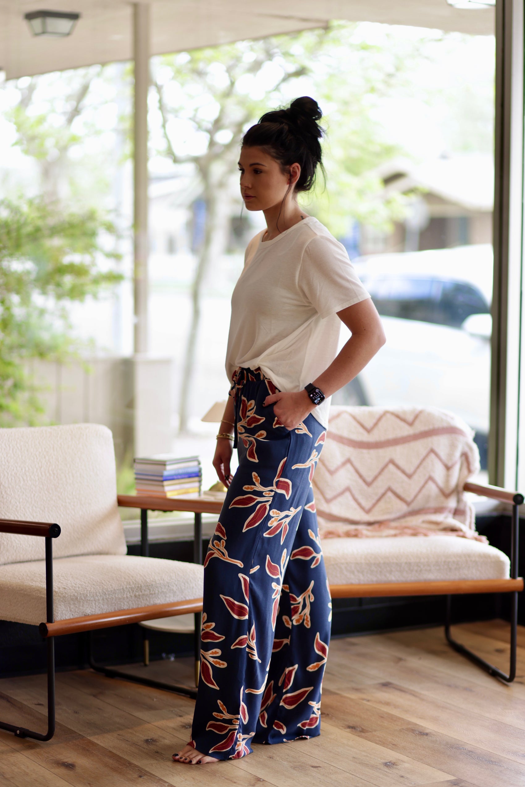 Kacie Print Pants