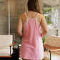 Capri Pink Romper Dress