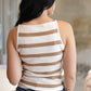 Tessa Sweater Tank - Latte