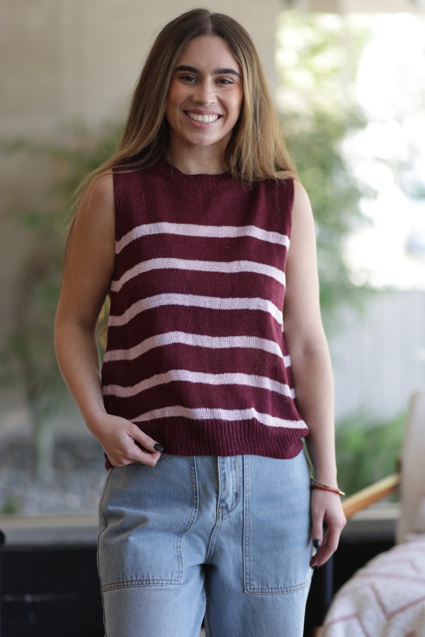 Addie Sleeveless Sweater