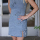 Jeane Ribbon Denim Dress