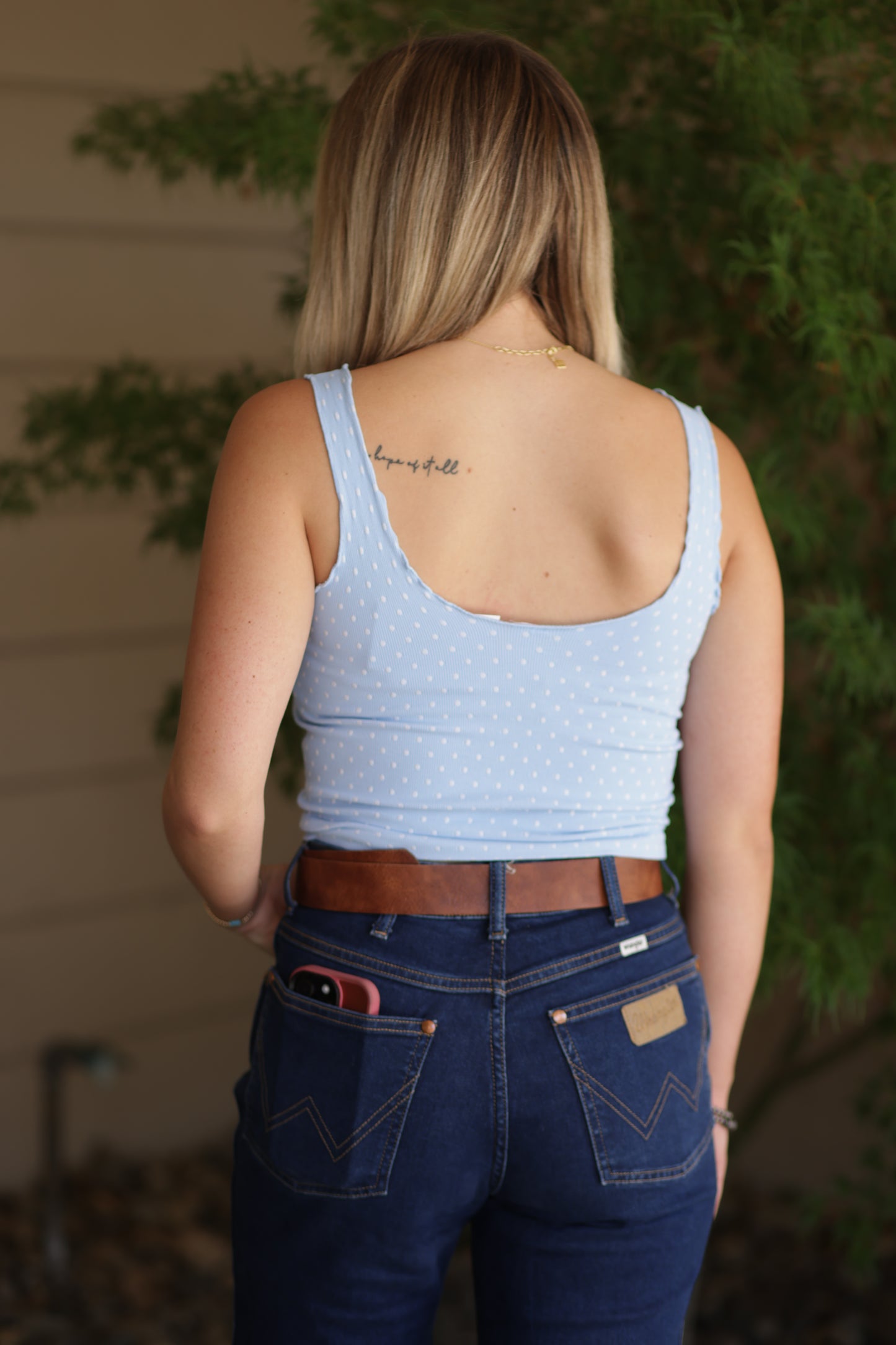 Keeley Polka Dot Crop Top