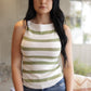 Tessa Sweater Tank - Sage