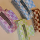 Checkered Claw Clips