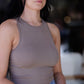 Cropped High Neckline Brami