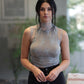 Jennie Sheer Lace Sleeveless Top