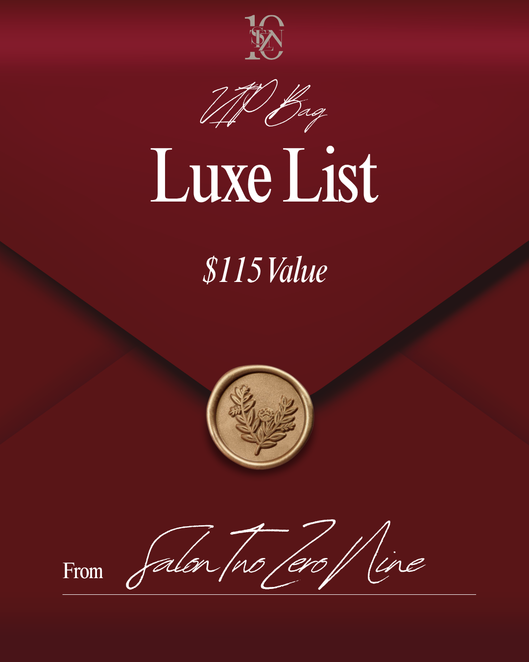 Luxe List VIP Bag
