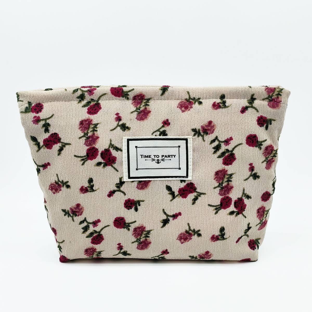 Vintage Floral Toiletry Bag
