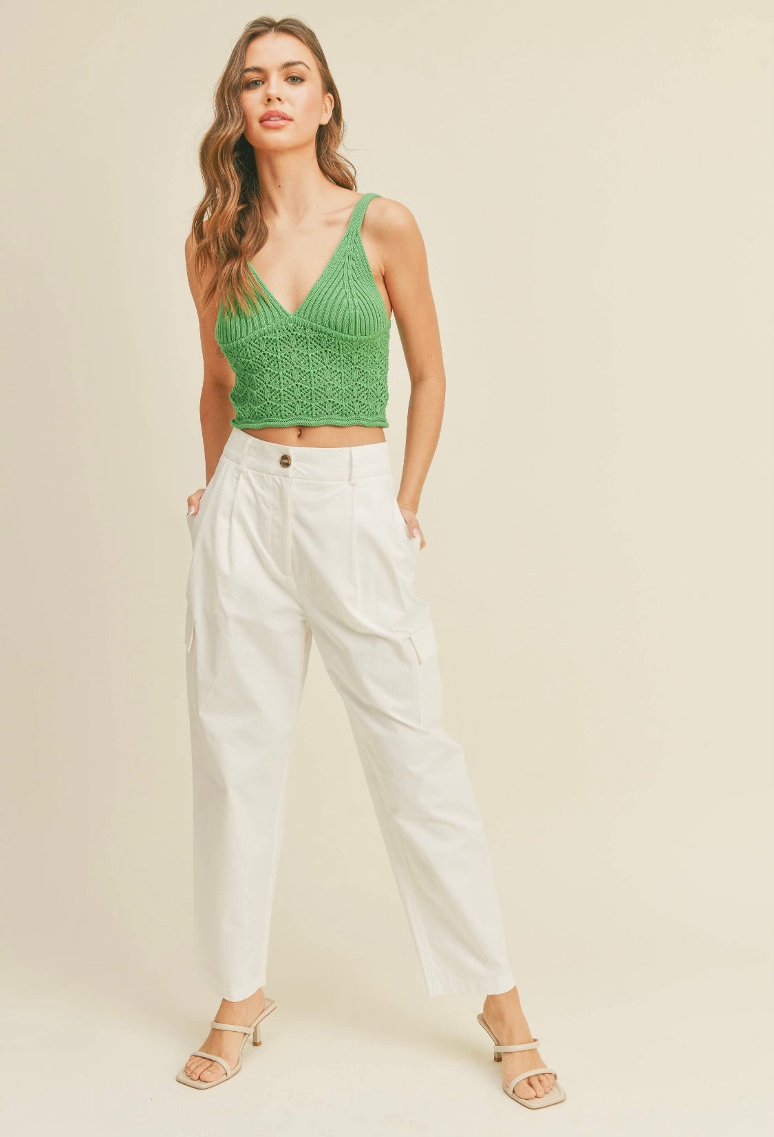 Lucy Crochet Crop