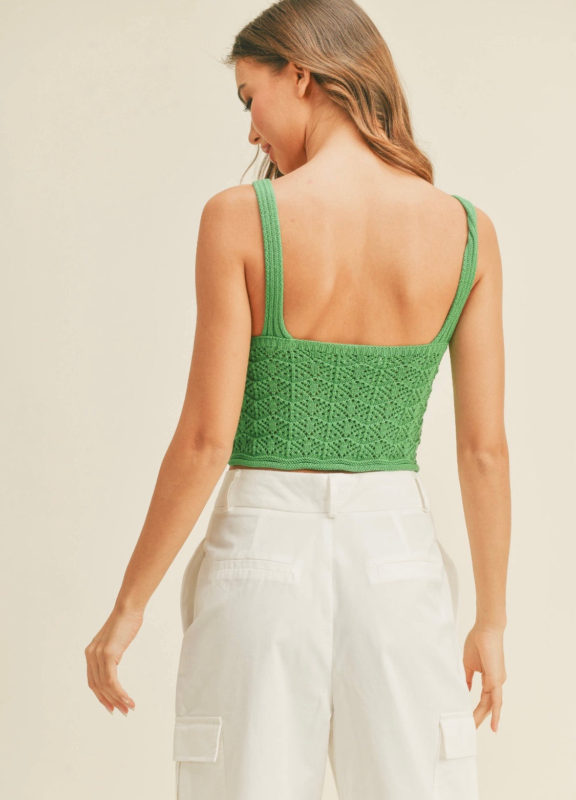 Lucy Crochet Crop